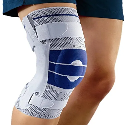 Bauerfeind Kniebandage GenuTrain S Pro beige Gr. 5 - Bequeme Kniebandage für gezielte Unterstützung, Größe 5, in stilvollem Beige, ideal für den täglichen Einsatz und zur Förderung der Beweglichkeit.