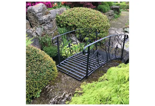 HTI-Living Zierbrücke Gartenbrücke Metallbrücke von HTI-Line