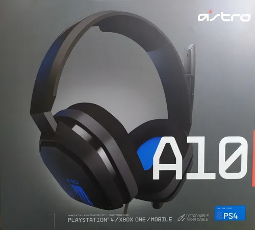 Logitech Astro A10 Gaming Headset - Kabelgebundenes 3,5 mm Headset für XBOX ONE und PS4, mit integrierter Stummschaltung und komfortablem Kopfbügel-Design für stundenlangen Spielspaß.