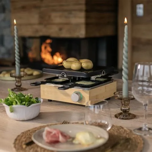 Raclette-Gerät für 4 Personen, 800 W + Grill – DOC311