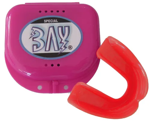 BAY-Sports Zahnschutz Zahnschützer M-Line Mundschutz Sport Erwachsene, Anpassung im Wasserbad