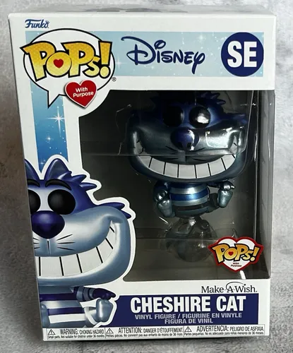 Funko Pops! with Purpose Disney SE Cheshire Cat 2022 Make a Wish Edition