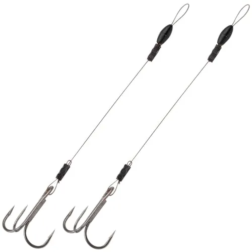 Spro Softbait Zander Stinger 9kg - 2 Stingerhaken, Länge/Hakengröße:5cm / Gr. 8