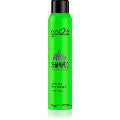 got2b Fresh it Up Extra Fresh Trockenshampoo für die Aufnahme von überschüssigen Talg für ein frische Frisur 200 ml