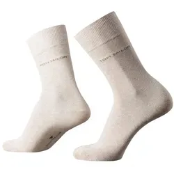 TOM TAILOR Socken Tom Tailor Herren Socken 2er Pack uni basic beige Tom Tailor Herren Socken 2er Pack uni basic beige beige 43-46