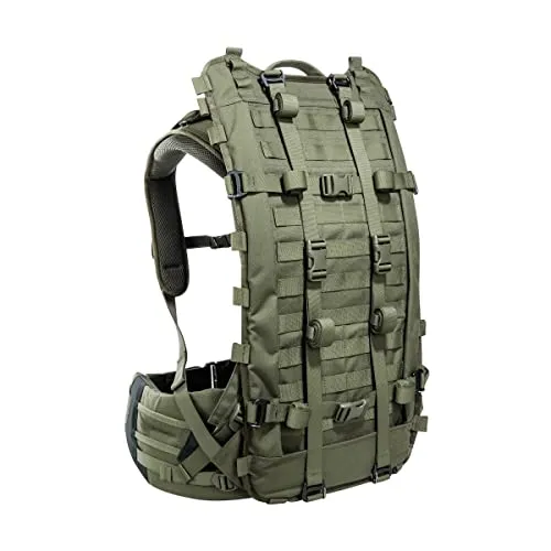 Produktbild Tasmanian Tiger TT Base Carrier Flexible Soft-Kraxe, modulare Lasten-Kraxe mit Molle System, flexibel erweiterbarer Lasten-Träger, Olive