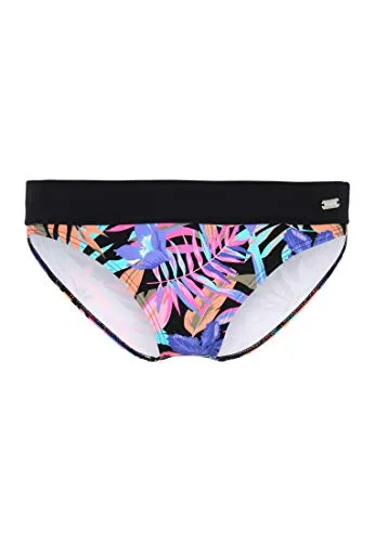 Bench Damen Bikini-Hose - Bikinihosen für Damen mit breitem Umschlagbund aus softer Microfaser, ideal zum Mixen und Kombinieren nach Lust und Laune.