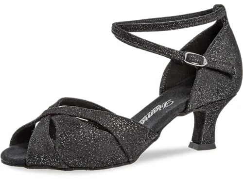Diamant Damen Tanzschuhe 141-067-550 - UK 7 - Damen-Tanzschuhe mit herausragender Qualität, Made in Germany. Atmungsaktives Microfaser Futter für optimalen Komfort beim Tanzen.