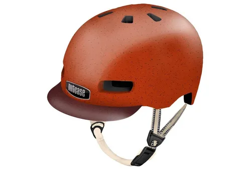 Nutcase BMX-Helm – Nachhaltiger Multisporthelm - Stylischer Fahrradhelm aus Recyclingmaterial, ideal für Multisport. Mit individuellem Anpassungssystem und optimaler Belüftung für maximalen Komfort beim Fahren.