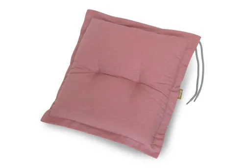 Herlag Hockerauflage Ava, 50x50x9cm in pink von Herlag