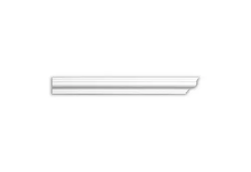 Homestar Zierleiste U 40 (40 mm), Länge 2 m, zum kleben, Polystyrol, kombinierbar mit Bogen Set BU 40 und dem Schmuckstück BU 40 D