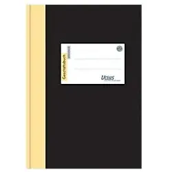 Ursus Green Geschäftsbuch 2115B96L A5 96 Blatt 80g/qm 10mm liniert