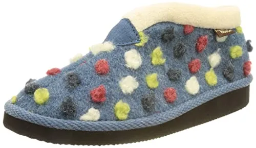 Manitu-Home Hausschuhe 40 EU - Bequeme Hausschuhe, perfekt für Zuhause mit rutschfester Sohle und angenehm weichem Innenfutter.