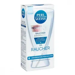 Perl Weiss Bleaching Toothpaste for Smokers 50 ml - Zahnpasta für Raucher, sanftes Zähnebleichen, entfernt unerwünschte Pigmente und sorgt für ein strahlendes Lächeln, ideal für tägliche Anwendung.