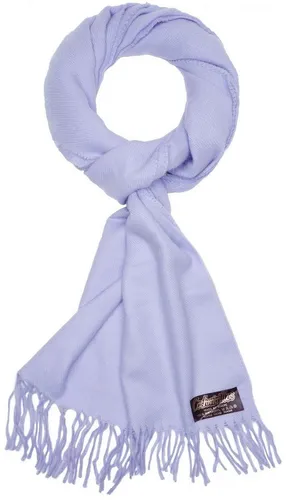 BRUBAKER Schal Cashmirillo Kuschelschal 30/40 x 180 cm Lang Leicht Warm Kuschelig, (Uni-Farben, 1-St. Herbst und Winterschal), Stola Tuch Schal mit Fransen für Damen und Herren