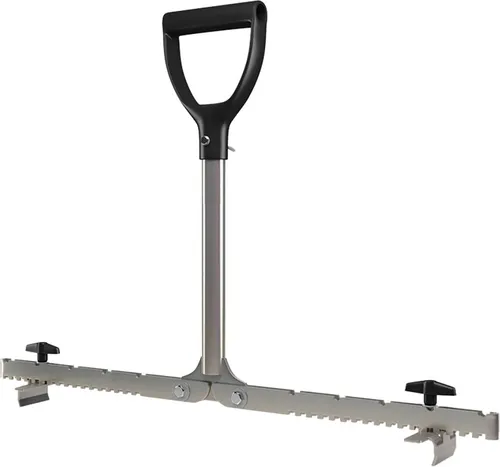 Langfit Plattenheber 30 x 62 cm - Verstellbar bis 62 cm, Tragkraft 60 kg - Plattenheber für einfache Handhabung, ideal für Fliesen und Platten, mit verstellbarem Bereich bis 62 cm und hoher Tragkraft von 60 kg.