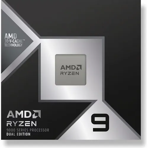 AMD Ryzen 9 9950X3D2 Dual Edition Prozessor - Leistungsstarker 16-Core Desktop-Prozessor mit 4.30 GHz, ideal für anspruchsvolle Anwendungen und Gaming. Perfekt für kreative Profis und Gamer, die höchste Leistung benötigen.