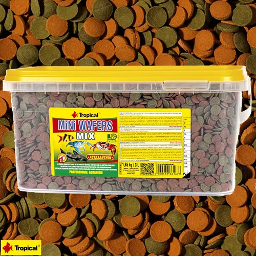 Tropical Mini Wafers Mix 3L Bodenfresser Welse Krebse Krabben