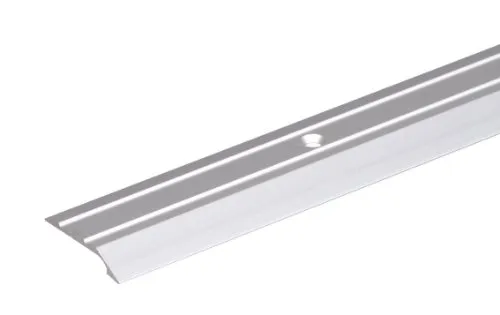 Alberts 490485 Ausgleichsprofil | gebohrt | Aluminium, silberfarbig eloxiert | 900 x 30 mm