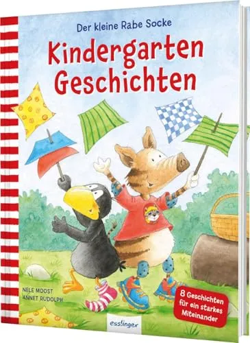 Der kleine Rabe Socke: Kindergarten-Geschichten: Vorlesebuch ab 3 Jahren für ein starkes Miteinander