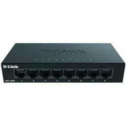 D-LINK Desktop-Switch DGS108GL - 8-Port Gigabit Desktop-Switch, energiesparend und ideal für kleine Netzwerke, sorgt für schnelle Datenübertragungen.