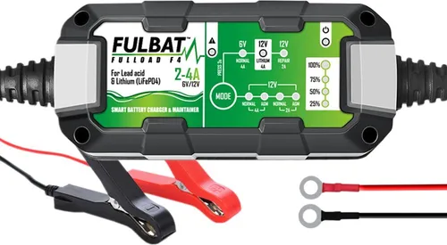 Fulbat Fulload F4 Batterie Ladegerät für 6V und 12V