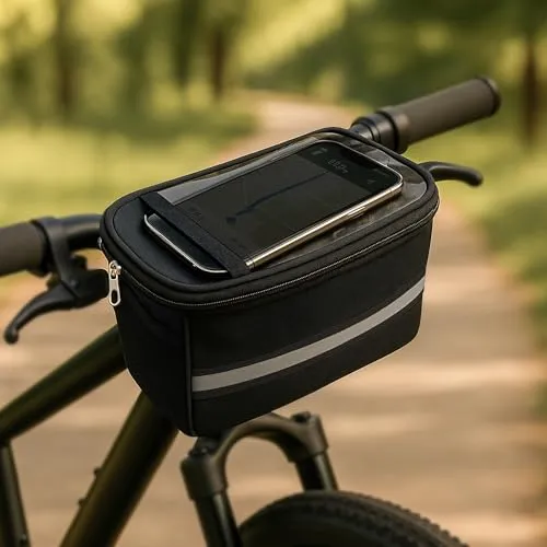 FZSECRIU lenkertasche Fahrrad，fahrradtasche Lenker，Cube ebike Korb，wasserdichte Herren Damen Fahrrad Lenkertasche ，Rennräder, Mountainbikes, Motorradtaschen Zubehör