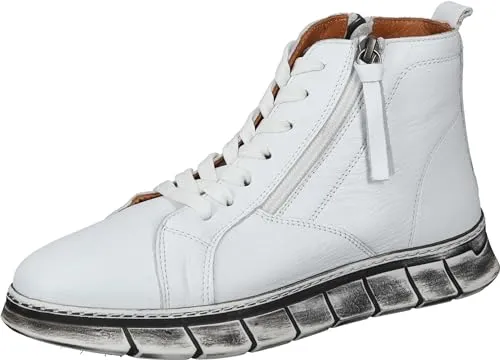 Manitu-Damen Stiefeletten 41 EU - Wanderschuhe mit rutschfester TR-Sohle, aus echtem Leder und herausnehmbarer gepolsterter Decksohle für optimalen Komfort und Unterstützung.