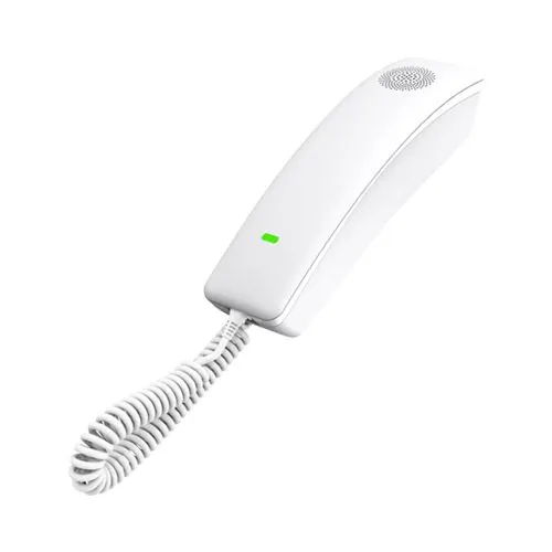 FANVIL H2UW - Hotel IP-Telefon, weiß - Festnetztelefon mit 2 SIP-Leitungen und HD-Lautsprecher, ideal für Hotels, Schulen und mehr. Flexibel montierbar und kompatibel mit gängigen Plattformen.