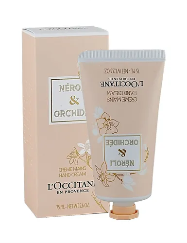 L´Occitane Neroli & Orchidee Hand Cream 75ml - Tagespflege für samtweiche Hände, mit feuchtigkeitsspendendem Neroli- und Orchideenextrakt für ein zartes Hautgefühl.