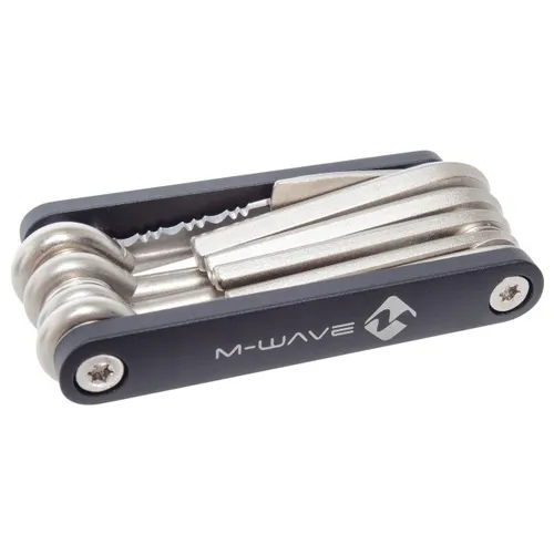 M-Wave - Falt-Werkzeugset Pocket F13 - Werkzeugset Gr Innensechskant 2,5 / 3 / 4 / 5 schwarz