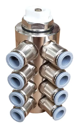 Jollytherm Verteilerfinger 8fach für Warmwasser Fußbodenheizung - 10113 - Für Fußboden- & Spezialheizungen, optimiert die Wärmeverteilung für effiziente Heizleistung und maximalen Komfort.