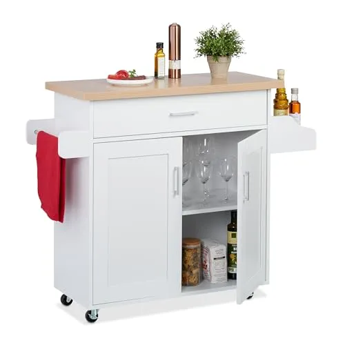 Küchenwagen mit Schubladen – Multifunktionale Kücheninsel