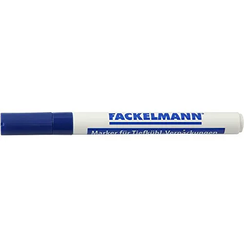 Fackelmann 59850 Tiefkühlmarker mit Tinte, 5 ml, blau