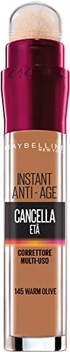 Produktbild Maybelline New York Korrekturflüssigkeit mit Goji-Beeren und Haloxyl, deckt Augenringe und kleine Falten ab, 145 Warm Olive, 6,8 ml