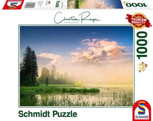 Taubensee Puzzle 1000 Teile Christian Ringer Schmidt Spiele Premium 59696