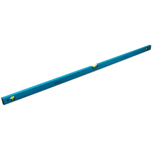Richtwaage Wasserwaage Bituxx 150cm - Magnetische Bauwaage aus Aluminium mit 3 Libellen, ideal für präzise Messungen und tragbar für den Einsatz auf Baustellen.