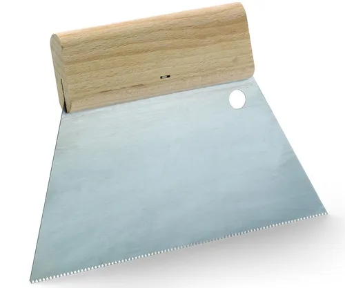 Spachtel Kleberspachtel Leimspachtel Baustoffspachtel B1 Zahnung 2,6x2,4x2mm