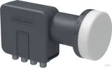 Kreiling Universal-Quad LNB 40mm schaltbar KR 4440 Profi III - Universal-Quad-LNB für 4 Satellitenreceiver, mit niedrigem Rauschmaß von 0,2 dB und integriertem Multischalter für optimale Signalqualität.