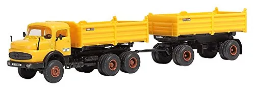 Kibri 14026 - H0 Meiller Rundhauber Kipperzug