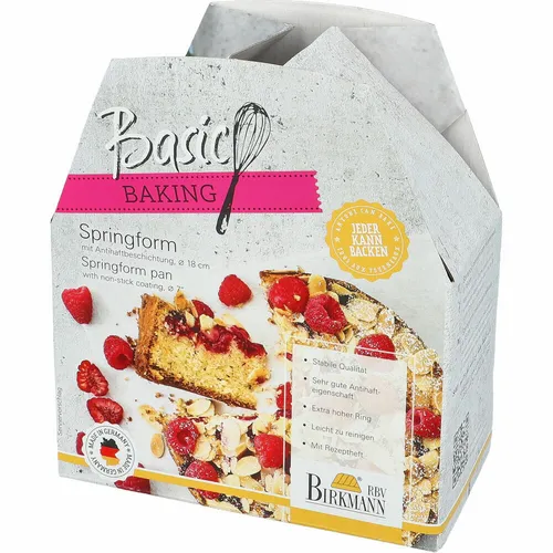 Birkmann Basic Baking Springform Backform Kuchenform Kuchenbackform Ø 18 cm