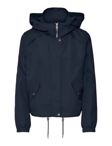 VERO MODA VMZOA Short Parka NOOS - Stylischer, kurzer Parka mit praktischen Seitentaschen und einem angenehmen Polyester-Futter für optimalen Tragekomfort in der Übergangszeit.
