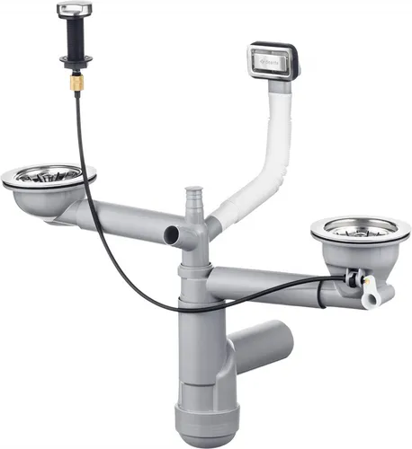 Space-Saver Siphon für Granitspülen