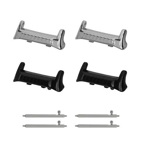 4x 22mm Metall Adapter für Huawei Watch D2 Uhrenband