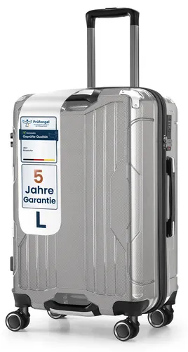 4FLY Aluminium-Rahmen Hartschalen-Reisekoffer Ultraleicht L