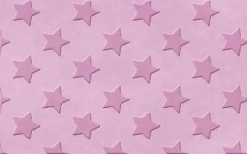 Alu-Sternchenfolie Rolle 10mx50cm rosa von Ursus