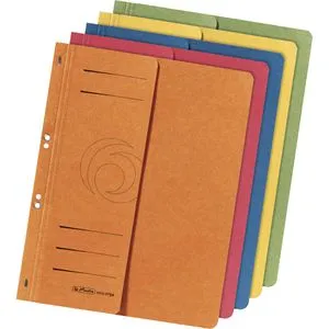 Ösenhefter A4 1 2-Vorderdeckel farbig sortiert - 5er Packung, vielseitige Farben für kreative Organisation
