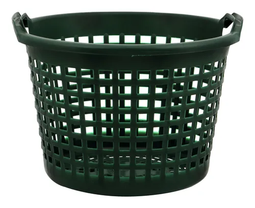 Jopa Gartenkorb 25 kg, grün, rund in grün von Jopa