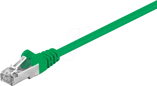 GOOBAY 50181 - Cat.5e F/UTP Patchkabel CCA grün 2 m