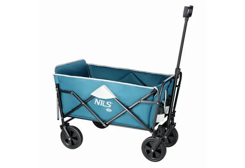 COFI 1453 Faltbarer Bollerwagen 125L - Vielseitiger Transportwagen - Der COFI 1453 Faltbare Bollerwagen mit 125L Volumen ist Ihr idealer Begleiter für Ausflüge. Mit aufklappbarer Heckklappe für einfachen Zugang und praktischen Taschen sorgt er für optimale Organisation und Komfort auf Reisen.